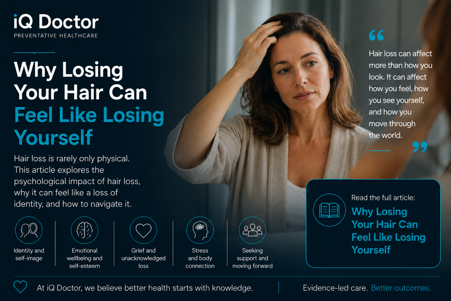 Why Losing Your Hair Can Feel Like Losing Yourself